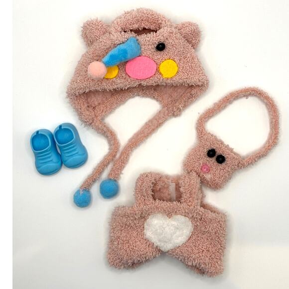 New - Fuzzy Pink Pig/Unicorn Monster Costume/Outfit - Costume Only - Picture 3 of 3